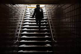 ladywalkingup